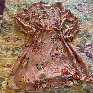 Floral Maternity Dress